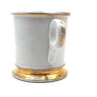 Charles Monroe's Odd Fellows Shaving Mug with Gold FLT Links