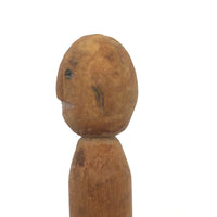 Little Old Carved Clothes Pin Man