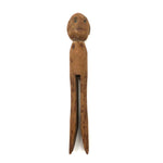 Little Old Carved Clothes Pin Man