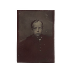 Moody Sixteenth Plate Tintype of Moody Young Boy