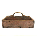 Gorgeous Antique Carrier in Original Paint with Make Do Handle