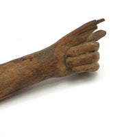 Very Very Old Small Carved Arm, Believed Egyptian Middle Kingdom