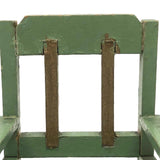 Sharp Looking C. 1920s German Green and Gold Miniature Chair