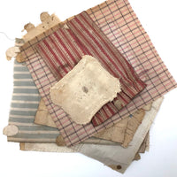 Sweet Lot of Old Schoolgirl Sewing Samples