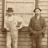 Six Roofers, Beautiful Antique Occupational Cabinet Card