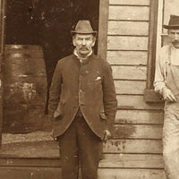 Six Roofers, Beautiful Antique Occupational Cabinet Card