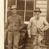 Six Roofers, Beautiful Antique Occupational Cabinet Card