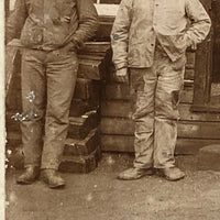 Six Roofers, Beautiful Antique Occupational Cabinet Card