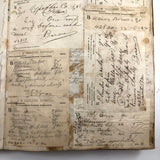 Massive Skowhegan, Maine Druggist's Prescriptions Ledger, 1890s, Fuller than Full