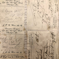 Massive Skowhegan, Maine Druggist's Prescriptions Ledger, 1890s, Fuller than Full