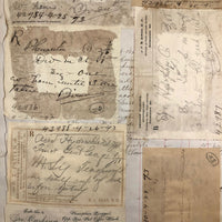 Massive Skowhegan, Maine Druggist's Prescriptions Ledger, 1890s, Fuller than Full