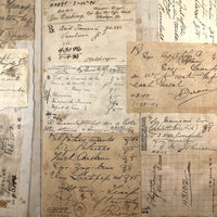 Massive Skowhegan, Maine Druggist's Prescriptions Ledger, 1890s, Fuller than Full