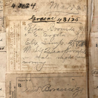 Massive Skowhegan, Maine Druggist's Prescriptions Ledger, 1890s, Fuller than Full