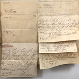 Massive Skowhegan, Maine Druggist's Prescriptions Ledger, 1890s, Fuller than Full