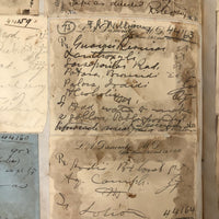 Massive Skowhegan, Maine Druggist's Prescriptions Ledger, 1890s, Fuller than Full