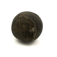 Beautiful Old Black Cloth Tape Ball