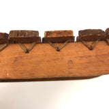 Beautiful Early 20th C. Miniature Inuit Qamutiik Hunting Sled