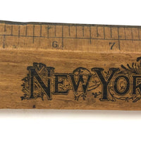 The New York Ledger, 19th Century Advertising Ruler