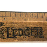 The New York Ledger, 19th Century Advertising Ruler