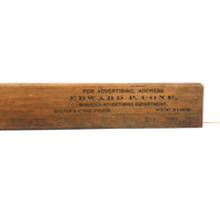 The New York Ledger, 19th Century Advertising Ruler