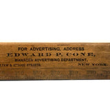 The New York Ledger, 19th Century Advertising Ruler