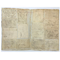 Massive Skowhegan, Maine Druggist's Prescriptions Ledger, 1890s, Fuller than Full