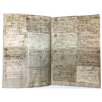 Massive Skowhegan, Maine Druggist's Prescriptions Ledger, 1890s, Fuller than Full