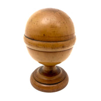 Scarce and Beautiful Early -Mid 19th Century Treen Apothecary Pill Silverer