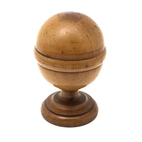 Scarce and Beautiful Early -Mid 19th Century Treen Apothecary Pill Silverer