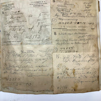 Massive Skowhegan, Maine Druggist's Prescriptions Ledger, 1890s, Fuller than Full