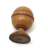 Scarce and Beautiful Early -Mid 19th Century Treen Apothecary Pill Silverer