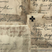 Massive Skowhegan, Maine Druggist's Prescriptions Ledger, 1890s, Fuller than Full