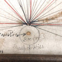 John M. Batchelder's 1911 Single Point Radial Mapping of Massachusetts Locations