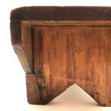 Nice Form, Nice Patina, Good For Everything Antique Primitive Wooden Stool