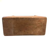 Nice Form, Nice Patina, Good For Everything Antique Primitive Wooden Stool