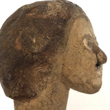 Fabulous Group of Four Carved Burl Women's Heads