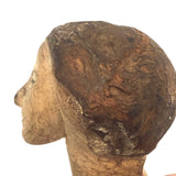 Fabulous Group of Four Carved Burl Women's Heads