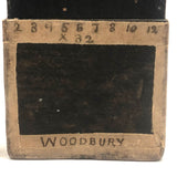 F.T Woodbury's Excellent Box of WB Drill Bits