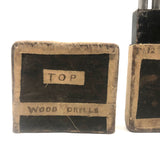 F.T Woodbury's Excellent Box of WB Drill Bits