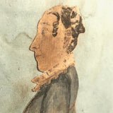 Elisabeth Hemling, Early 19th Century Watercolor Portrait, Presumed Lancaster PA