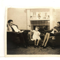 Amazing 1950s Snapshot of American Family at Leisure