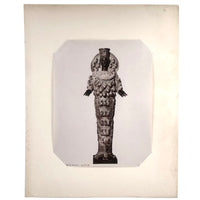 SOLD Diana Efesima (Artemis of Ephesus), Museo di Napoli, 1875 Grand Tour Albumen Print