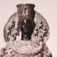 SOLD Diana Efesima (Artemis of Ephesus), Museo di Napoli, 1875 Grand Tour Albumen Print