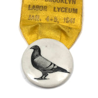 1941 Third Place Brooklyn Concourse Association Homing Pigeon Race Ribbon