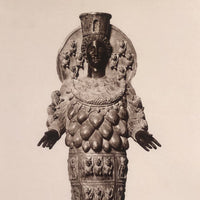 SOLD Diana Efesima (Artemis of Ephesus), Museo di Napoli, 1875 Grand Tour Albumen Print