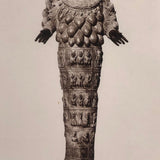 SOLD Diana Efesima (Artemis of Ephesus), Museo di Napoli, 1875 Grand Tour Albumen Print