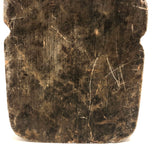 Curious Bread Shaped Carved Soapstone Slab (Warming Stone for Toasty Toast?)