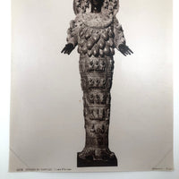 SOLD Diana Efesima (Artemis of Ephesus), Museo di Napoli, 1875 Grand Tour Albumen Print