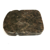 Curious Bread Shaped Carved Soapstone Slab (Warming Stone for Toasty Toast?)