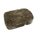 Curious Bread Shaped Carved Soapstone Slab (Warming Stone for Toasty Toast?)